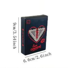 情侣派对卡牌游戏，专为趣味互动休闲游戏而设计，是情侣增进感情、享受甜蜜交流的理想之选。它们也是情人节或圣诞节的浪漫礼物。 - 彩色 - 查看 12