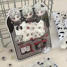 1pc Love And Deepspace - Acrylic Shaker Desk Decor - High Transparency Material High Definition Printing - Bedside Desk Decoration - Desk Collection Ornament - Anime Desk Accessory - Versatile Decorative Item - Shaking Gacha Machine - Anime Merchandise - Multicolor - View 22