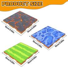 Magnetic Base Plate Variety Baseplates Match Magnetic Building Blocks Toys ,Outdoor Learning Puzzle Toy,Creative Play & Motor Skills Development,DIY Magnetic Building Blocks For Boys And Girls Children Gift