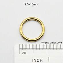 1 Piece Large Gauge Septum Clicker 10mm-2mm 12G Round Smooth 316L Stainless Steel Earplugs Piercing Single Hinged Clicker Segment Hoop Ring Big Nose Piercing Punk Ear Expander Septum Piercing Segment Clicker Rings Earweight Body Jewelry - Gold Nose Ring - View 29