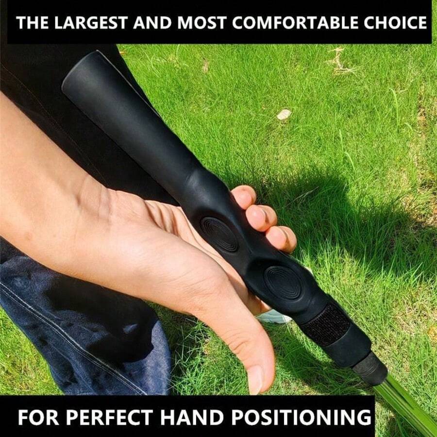 Golf Grip Corrector, Non Slip & Soft And Comfortable, Suitable For Right-Handed Beginners. It Is A Standard Teaching Aid For Swing Training Grips And A Training Aid For Right-Handed Exercises - Black - View 1