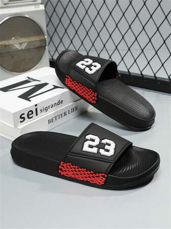 High-Quality European & American Style Men's Casual Beach Sandals, Lightweight Outdoor Slippers For Summer