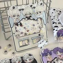 1pc Love And Deepspace - Acrylic Shaker Desk Decor - High Transparency Material High Definition Printing - Bedside Desk Decoration - Desk Collection Ornament - Anime Desk Accessory - Versatile Decorative Item - Shaking Gacha Machine - Anime Merchandise - Multicolor - View 9