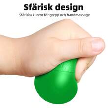 7cm Grip Strength Ball, Hand Strength Training Ball - Finger Exercise Tool, Durable Squeeze Ball, For Improving Hand Strength And Stress Relief, Grip Strength Trainer, Finger Strength Training, Strength Training, Stress Relief Ball - Multicolor - View 6