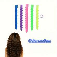 26/52pcs Unisex Hair Curling Rods, Spiral Curl Styling Tools, Suitable For Home & Salon Hair Styling - Multicolor - View 7