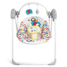 Portable Baby Swing,Baby Swing,Baby Swing Indoor/Outdoor, Foldable, Adjustable, Timer, Baby Swing Suitable For 0-6 Months Baby, 6-20 Pounds For Indoor And Outdoor As Hallowee & Christmas Gifts Bedroom - Yellow - View 12