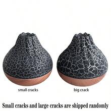 1 pieza Difusor de aroma eléctrico para el hogar, humidificador de dormitorio con luz nocturna, difusor de aromaterapia de niebla fría ultrasónica, adecuado para el hogar, dormitorio, yoga, oficina, Navidad y otras ocasiones - humidificador volcán - Ver 5