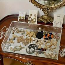 1pc Gold Or Silver Plated, Alloy, Rhinestone Jewelry: A Ring, Necklace, Or Earrings, Jewelry, Jewelry Women, Accessories Women, Rings For Women, Earrings Women, For Alt, Classy, Y2K, Goth, Party, Gift, With Cross, Butterfly, Moon, Star, Shipped Random - Hãy theo đuổi trái tim bạn - Xem 4