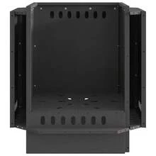 vidaXL Feuerstelle Schwarz 48 X 48 X 51 Cm Stahl - Black - View 8