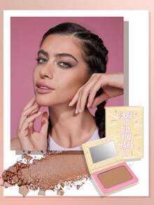Phấn tạo khối màu đồng MISSLYN-FAKE IT TILL YOU MAKE IT, Phấn tạo khối màu đồng lấp lánh My Sparkly Secret, Phấn màu đồng, Phấn màu đồng lì, Lên màu chuẩn, Kết cấu mịn màng, Có gương, Phấn tạo khối màu đồng cho mặt, Hiệu ứng trang điểm lâu trôi, Nhẹ nhàng và thoáng khí, Dễ tán, Công thức thuần chay, Không thử nghiệm trên động vật - #1 - Xem 3