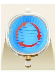 Paquete de 2 de Silicona para Freidora de Aire, Accesorios Silicon para Air Fryer Reutilizable Antiadherente, Resistente al Calor, Olla Silicona para Freidora, Horno, Microondas (Rosa) - Rosa - Ver 5