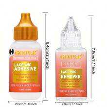 Goiple Wig Care & Styling Set - Wig Care Liquid, Wig Glue, Glue Remover, Wide-Tooth Comb, Alligator Clips - Wig Installation Set, Waterproof Lace Front Glue, Heat Protectant Spray, Leave-In Conditioner & Detangling Spray For Synthetic Wigs, Includes Comb & Hair Clips - Suitable For Beginners, Daily Wig Wearers, And Cosplay Enthusiasts - 100ml - View 12