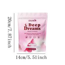 ESUNM Dream Gummies - 5MG Melatonin, Magnesium Glycinate, L-Theanine For Sleep Support - 60 Gummies Healthcare Dietary Fitness Supplement Edible, For Women, For Men, Free Shipping - 草莓 - 查看 5