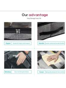 صندوق تخزين الأحذية تحت السرير قوي 1/2 قطعة، يمكن استخدامه للأحذية والنعال والكعب العالي وما إلى ذلك. يمكن استخدامه تحت السرير أو خزانة الأحذية، مع نافذة شفافة وتهوية جيدة