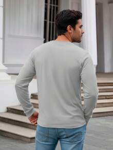 PLAYERA ML CUELLO REDONDO LISA IMPALA PREMIUM - Plateado - Ver 2