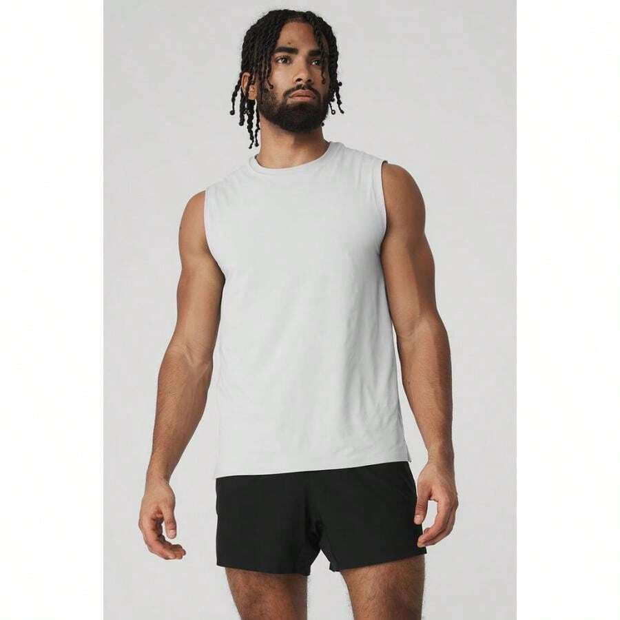 Alo Yoga Idol Performance Tank - White |  | Pilates Set - Titan - Xem 1