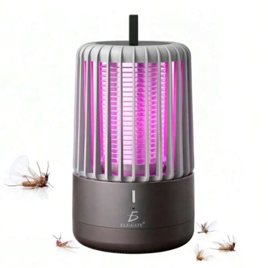 ELE-GATE Lampara Anti mosquitos Eléctrica con Tecnología UV - Multicolor - Ver 1