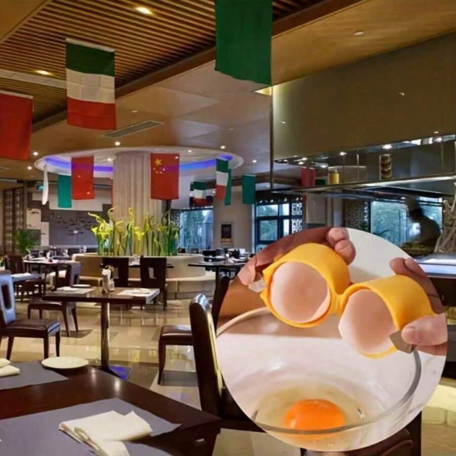 2pcs Egg Separator And Peeler - Quick And Easy Egg Separation Tool, Manual Egg Shell Removal Tool, Essential Kitchen Gadget - Perfect Small Gift - Egg Shell Peeling Equipment