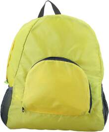 Mochila Plegable Multiusos - Unisex Color Amarillo - 1 - Ver 7