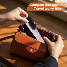 Hatteker Design Portable Electric Straightener Comb Hair Straightener Brush Hot Comb Brush - EU C Type Plug(220-240V) - View 11