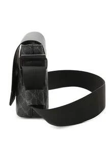 1pc Peach Tree Men's Messenger Bag, PU Leather Flap Crossbody Shoulder Bag, Casual Versatile Daily Use Small Square Bag Pouch - Multicolor - View 10