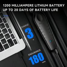 KEMEI 三合一套装：KM-1071 自动磨刀器、KM-2299 雕刻刀、KM-2024 金银双刃剃须刀、USB 快速充电 - 黑色 - 查看 3