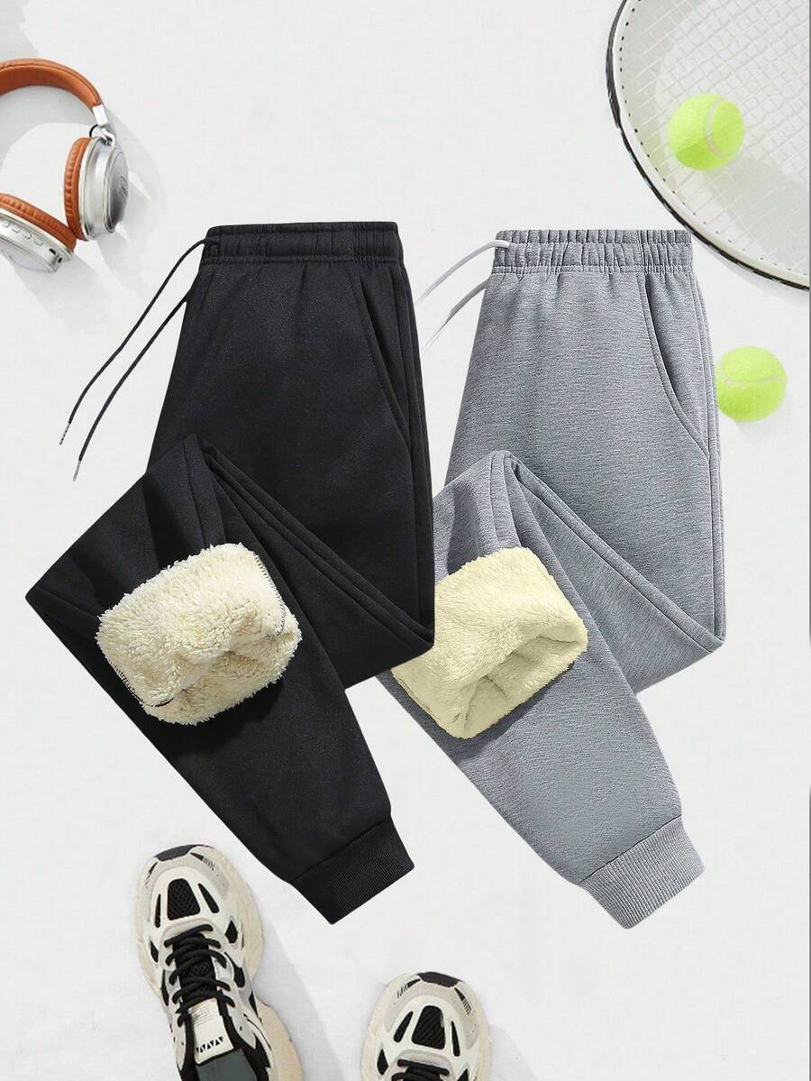 Platform Strict Selection - Winter Women's Outdoor Casual Sport Running Trousers, Soft And Comfortable Fabric, Suitable For Outdoor Jogging, Exploration, Camping, One Pair To Last The Whole Winter,Fleece