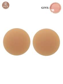 2/4/6pcs Reusable Silicone Nipple Covers, Strapless Invisible Self-Adhesive Breast Petals, Convenient Gift Box, Women Lingerie Accessories To Prevent Nipple Protrusion - Multicolor - View 12