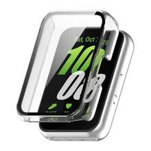 BEIMUSON Carcasa compatible para Galaxy Fit3, marco protector de PC con protector de pantalla de vidrio templado incorporado, resistente a arañazos y absorción de golpes - Multicolor - Ver 8