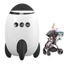 Electric Baby Stroller Rocker With White Noise, Portable Baby Sleep Soother, Helpful For Outdoor, Home Use, And Gift