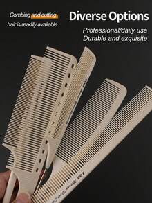 Hairstylist's Thick Family Hair Special Comb For Straight Hair Without Hurting The Scalp, Ponytail, Student Comb, Dormitory Comb - Multicolor - View 3