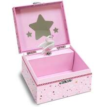 Women's Jewelry Box - Musical Jewelry Box With Drawer, Decorated With Fluttering Unicorn, Pink Unicorn Cute Design, Collectible Earrings, Necklaces, Bracelets, Rings Keepsake Organizer, Birthday Gift Summer Storage Organizer Gift Back To School - Multicolor - View 8