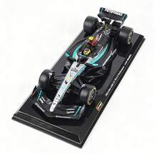 Burago 1:24 Scale  Petronas W15 #44  2024 - Realistic 1:24 Scale Model Car, Driven By , Officially Licensed By , Luxury Gift Box Set With Acrylic Display Case And Detailed Base - 1:24 W15 #44 - View 2