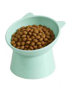 Elevated Slanted Feeder Bowl For Dogs And Cats - 綠色 - 查看 4