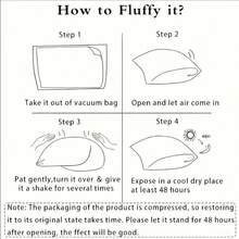 Neck Support Pillow – Rectangular Massage Design, Non-Sagging Knitted Cotton Pillow Core, Pillow For Adult Dormitories - Trắng (950g) - Xem 8