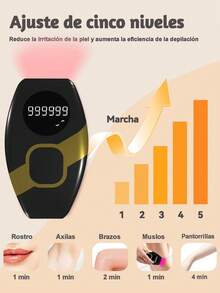 Depiladora Láser IPL Portátil para Uso en Casa - Indolora, Segura y Efectiva para Todo el Cuerpo - Tipo de Enchufe A USA (110-127V) - Ver 11