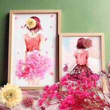 Artificial Prensado Flores Secas Resina,3 Bolsas de Flores Secas para Resina Epoxi Manualidades, Perfecto para Resina,ón, Manualidades, decoración Floral, álbumes de Recortes - B - Ver 5