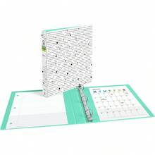 Almacenamiento de archivos  + Amy - Carpeta de anillas redondas de 2.5, capacidad para 175 hojas, carpeta, Find Inspiration, 1 GKTS - 1 carpeta - Ver 4