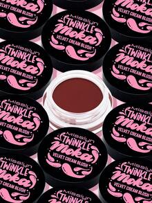 MISSLYN 闪亮摩卡丝绒腮红，乳霜转粉状质地，易于涂抹，持久显色，6 种色号可选，轻盈易晕染，高显色度，妆效精致，彩妆品牌，面部彩妆，适合女性和女孩，冬季必备，Y2K 风格，时尚百搭，生日礼物，情人节礼物，派对礼物，新年礼物，最佳颜色，无动物实验，纯素。 - #10 FRIGID ROSE - 查看 5