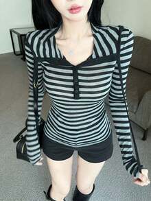 Women Sweatshirts - Đen xám - Xem 6