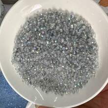 500 颗 4 毫米彩虹色刻面玻璃尖晶石珠，闪亮水晶宝石光泽珠，适合礼物、珠宝制作、手工艺品和 DIY 项目，非常适合节日期间的创意 DIY 等 - 500顆4mm雙尖鍍彩珠 - 查看 26