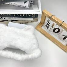 A Sweet And Cute West Highland White Terrier Plush Light-Blocking Sleep Mask Cartoon Versatile For Students - 1 - View 3