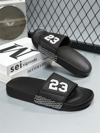 High-Quality European & American Style Men's Casual Beach Sandals, Lightweight Outdoor Slippers For Summer