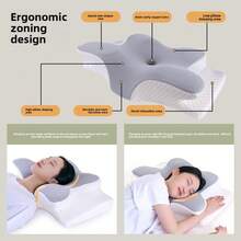 New Memory Pillow Slow Rebound Protects - Memory Cotton Material Space Cervical Vertebral Pillow Comfort