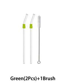 1支/2支/1套卡通装饰玻璃吸管，带彩色小熊吊坠，可爱可重复使用弯曲玻璃吸管，带清洁刷，适用于厨房、水杯、冷饮、奶茶、咖啡、果汁、冰沙、餐厅、鸡尾酒会、返校季、送给女朋友/男朋友、父母、朋友的礼物、节日用品。 - 款式1 - 查看 16