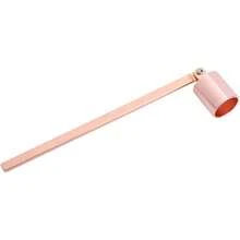 Fafeicy Apagador de Velas de Acero Inoxidable apaga Velas automático con Largo para Uso en hogares restaurantes y Ceremonias (Negro) - Oro rosa - Ver 13
