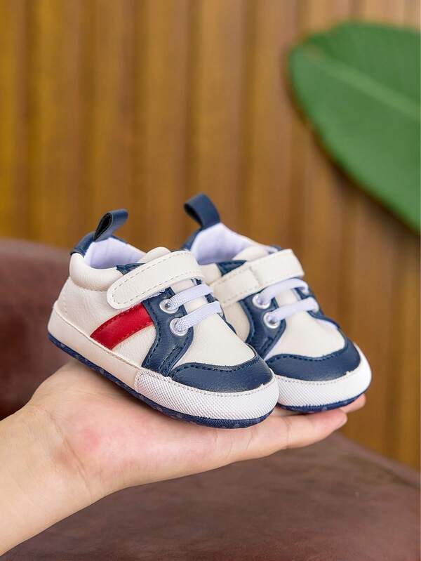 Zapatos para bebé y niño pequeño de 0 a 1 año, suela blanda, estilo casual y de moda con y parches, aptos para primavera, verano, otoño e invierno, para interior y exterior, regalo para niños