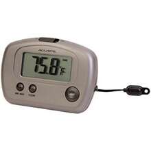 00888A3 Termómetro digital para interior/exterior, plateado, pequeño(default) - Tipo 1 - Ver 2