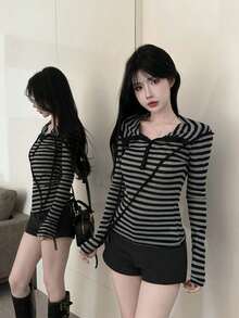 Women Sweatshirts - Đen xám - Xem 2