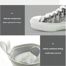 Canvas Sneakers For Women – Lightness For Everyday Life Thanks To Breathable Material, Flat Casual Shoes For Carefree Freedom Of Movement - 灰色 - 查看 6